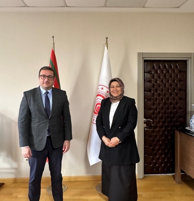 BAŞKAN RENGÜL ATICI'DAN TİCARET BAKANLIĞINA ZİYARET