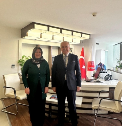 BAŞKAN RENGÜL ATICI'DAN TÜRKİYE BELEDİYELER BİRLİĞİ'NE ZİYARET