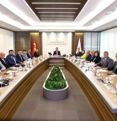 ÇEVRE ŞEHİRCİLİK VE İKLİM DEĞİŞİKLİĞİ BAKANI İLE GÖRÜŞME