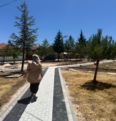Güzelyurt Park Taş Döşeme ve Düzenlemesi