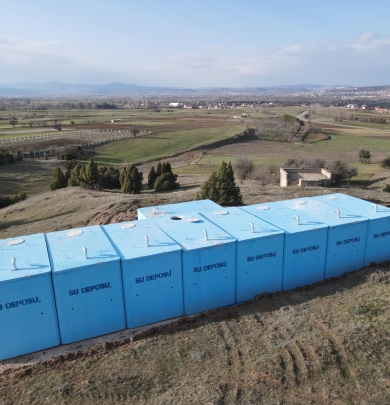 KURUÇAY BELDESİNE SU DEPOLARI KAZANDIRILDI