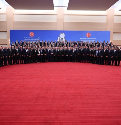MİLLİYETÇİ HAREKET PARTİSİ BELEDİYE BAŞKANLARI İSTİŞARE VE DEĞERLENDİRME TOPLANTISI