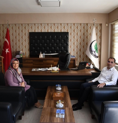Tavşanlı Kaymakamı Sayın Ömer Faruk Özdemir'den Başkan Rengül Atıcı'ya Ziyaret