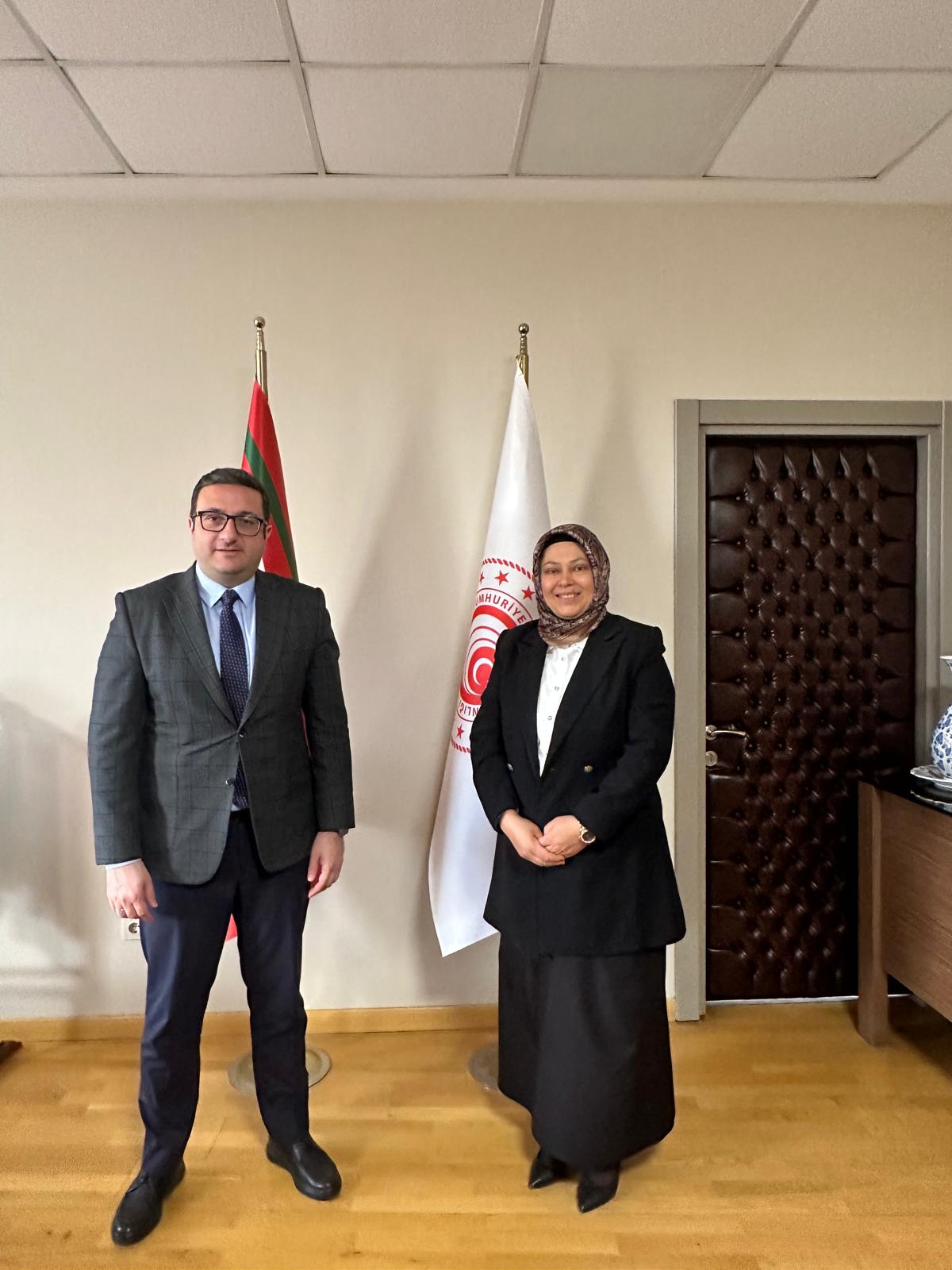 BAŞKAN RENGÜL ATICI'DAN TİCARET BAKANLIĞINA ZİYARET