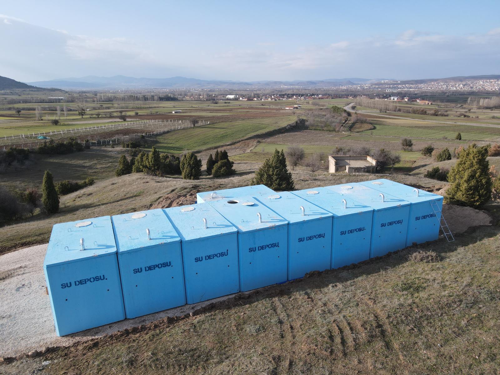 KURUÇAY BELDESİNE SU DEPOLARI KAZANDIRILDI