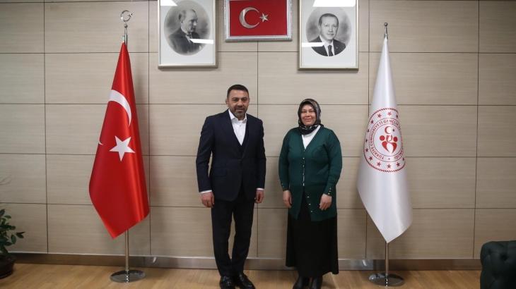 BAŞKAN RENGÜL ATICI'DAN BAKAN YARDIMCISINA ZİYARET