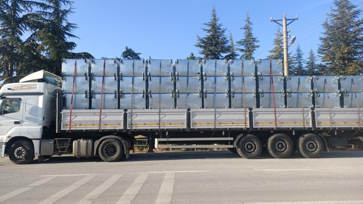 ÇEVRE,ŞEHİRCİLİK VE İKLİM DEĞİŞİKLİĞİ BAKANLIĞINDAN BELDEMİZE HİBE ÇÖP KONTEYNERI DESTEĞİ