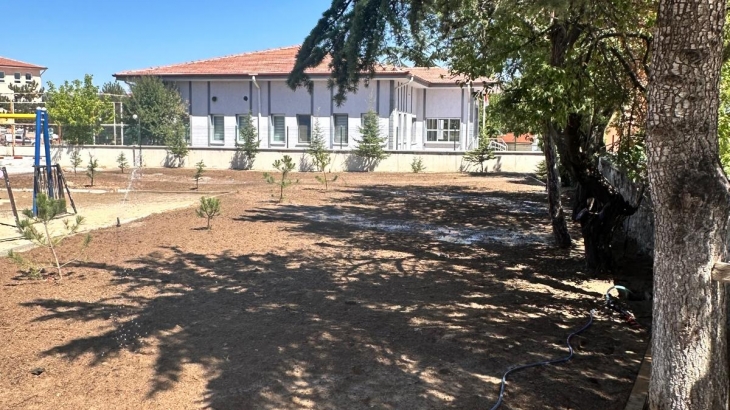 KURUÇAY BELEDİYESİ'NDEN OKULUMUZA DESTEK