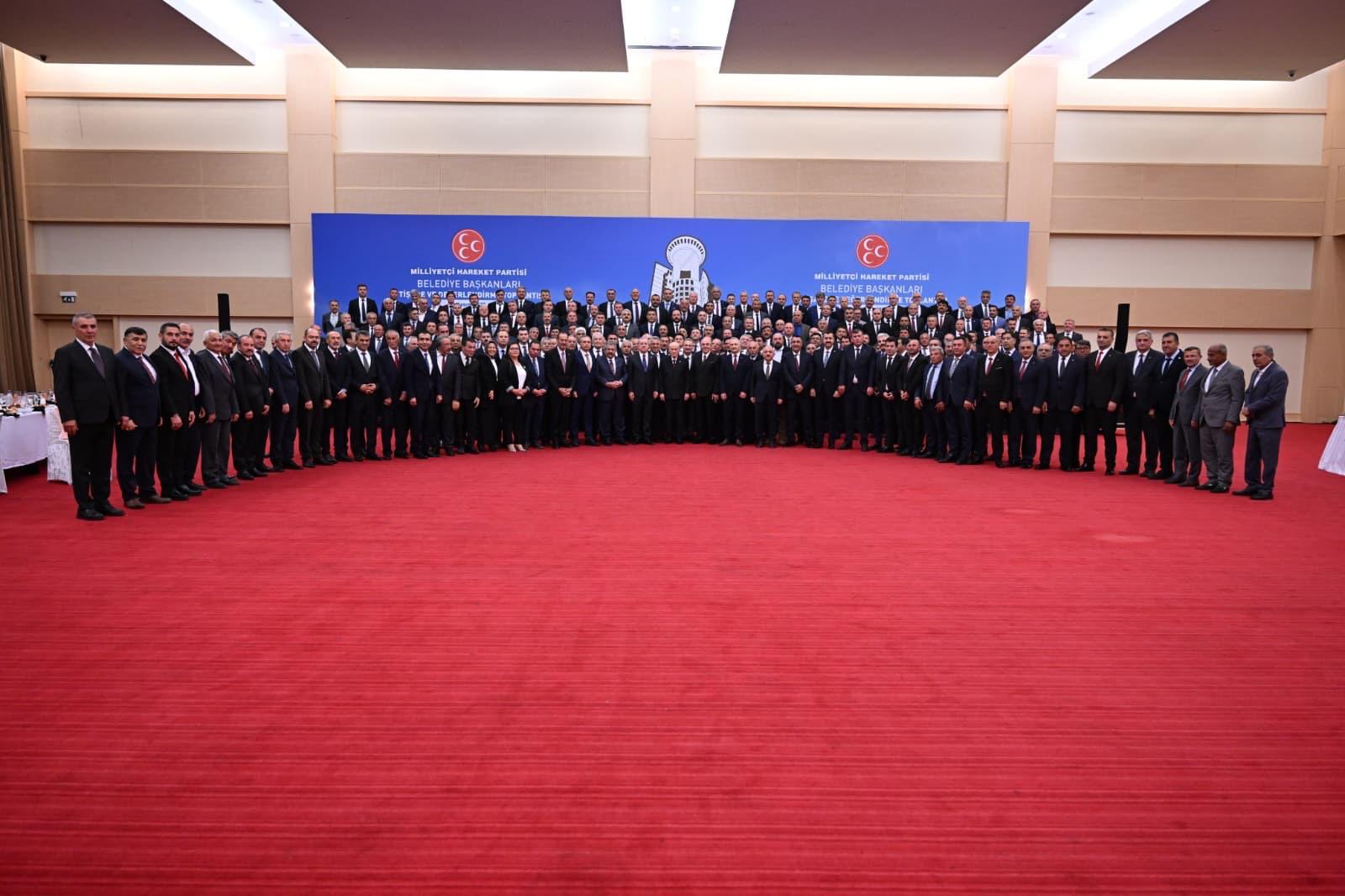 MİLLİYETÇİ HAREKET PARTİSİ BELEDİYE BAŞKANLARI İSTİŞARE VE DEĞERLENDİRME TOPLANTISI