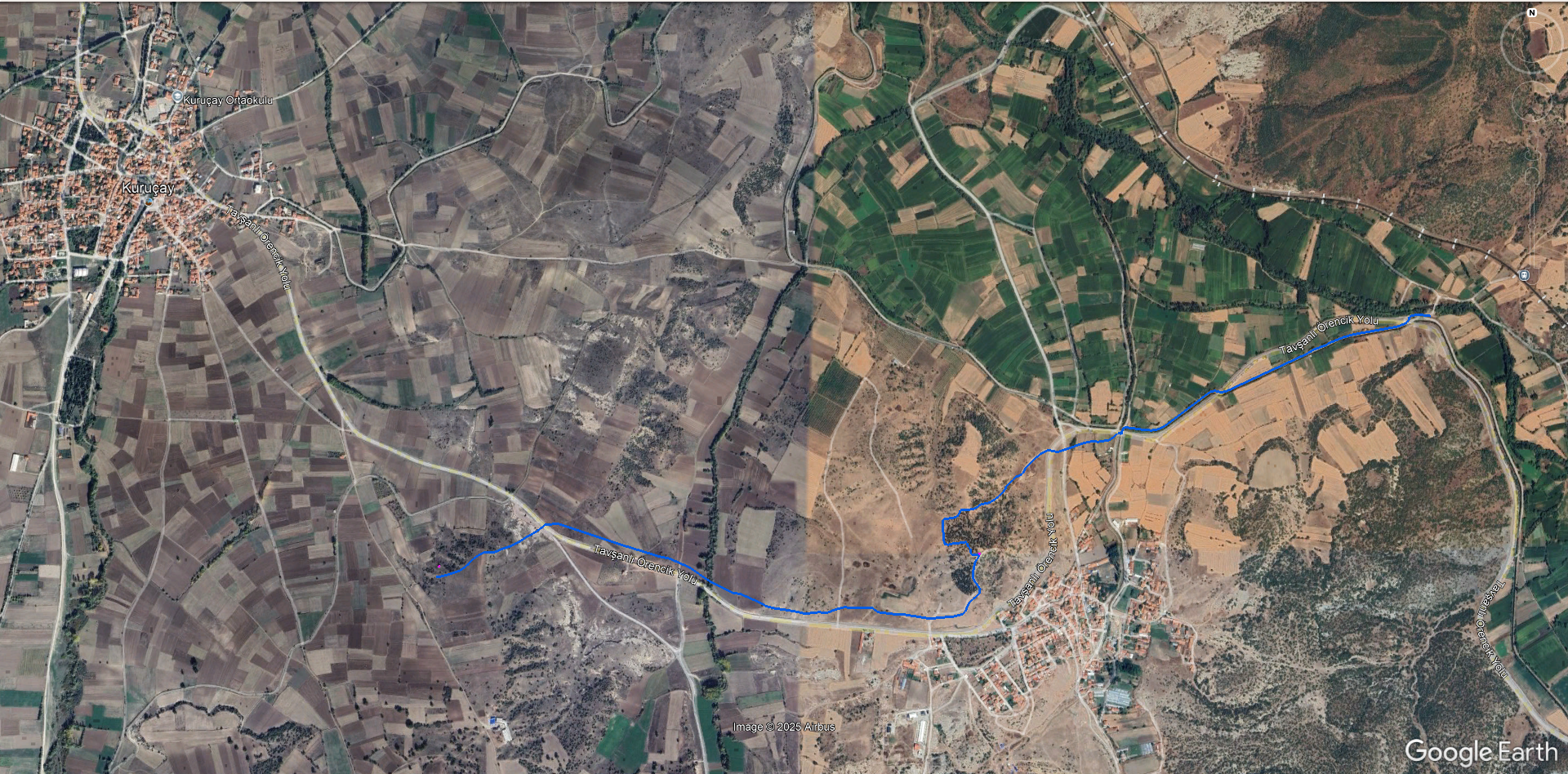 Kayaboğazı Barajından Su Hattı Projesi